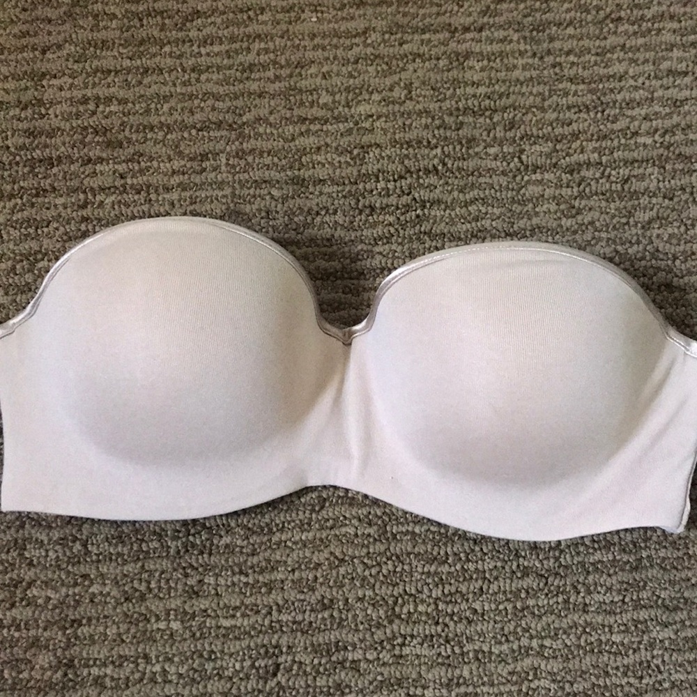 strapless push up bra 32C
